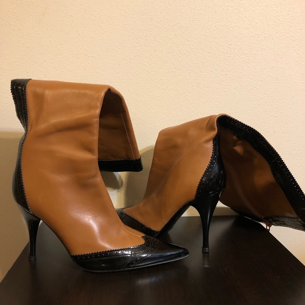 Bellofatto Italian Luxury Pointed Toe Heel Boots - Picture 10 of 10